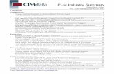 PLM Industry Summary - CIMdata PLM Industry Summary Page 2 ... PSA Adds Interactive Graphic Display Module to Product Lifecycle Management Software CMPRO ____ 48 Release of Mastercam