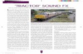 PROJECT ‘TRACTOR’ SOUND FX - South West Digital · How to install ‘plug and play’ DCC sound to recreate ‘Tractor’ thrash. Photography ... of the English Electric ... ﬁtting