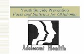 Youth Suicide Prevention Facts and Statistics for … Suicide Prevention Facts and Statistics for Oklahoma Suicide Among Adolescents Suicide is the 3rd leading cause of death for young