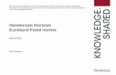 Henderson Horizon Euroland Fund review geographic diversification Source: ... • Luxury goods ... • 40.93% stake in LVMH – value: approx €28.6bn