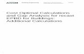 Cost Optimal Calculations and Gap Analysis for … Optimal Calculations and Gap Analysis for ... focussing on cost-optimum at an elemental level in ... The impact of surrounding buildings