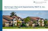 Behringer Harvard Opportunity REIT II, Inc.lightstoneshareholderservices.com/materials/op2/op2-2016-annual... · r 3917-1 March 29, 2017 Behringer Harvard Opportunity REIT II, Inc.