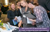 Be a leader in empowering women owned businesses. 1€¦ · 3 WBE Canada certifies majority-owned, managed, and controlled women’s businesses and facilitates opportunities for them