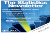 The Statistics Newsletter - oecd.org · S tatistics Norway published new official statistics for land use and land resources in Norway in 2012. The statistics were produced using