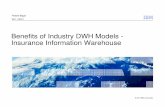 Benefits of Industry DWH Models - Insurance Information ... · © 2013 IBM Corporation Benefits of Industry DWH Models - Insurance Information Warehouse Roland Bigge 02.11.2013