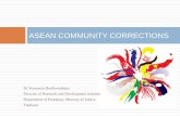 ASEAN COMMUNITY CORRECTIONS - CEP Probation · ASEAN COMMUNITY CORRECTIONS. ... Philippines 1976 Parole and Probation Administration, Ministry of Justice •Post-sentence investigation