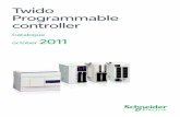 Catalogue october 2011 - Botek Otomasyon · this catalogue are now available on: Browse the “product data sheet” to check out : ... Twido compact base controllers with integrated