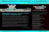 UNIVERSITY DIVERSITY COUNCIL Newsletter - edinboro.edu€¦ · UNIVERSITY DIVERSITY COUNCIL Newsletter ... Dr. Adrienne Dixon-McCullum, ... Frederick Douglass Institute Advisory Board