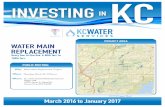 INVESTING IN - KC Water · INVESTING IN Drury Ave. to Elm ... • Blue Nile Contractors, Inc. in ... • Along Blue Ridge Blvd. from E. 80th Terr. to E. 80th St. • Along Blue Ridge