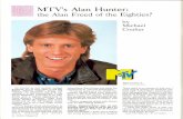 MTV's Alan Hunter: the Alan Freed of the Eighties?digital.libraries.uc.edu/exhibits/arb/cliftonmag/documents/alan... · Freed of the Eighties? by Michael Coulter ... There really