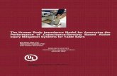 The Human Body Impedance Model for ... - UL Library | UL · CORPORATE RESEARCH REPORT The Human Body Impedance Model for Assessing the Performance of Capacitance-Sensing Based Active