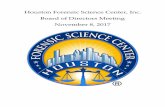Houston Forensic Science Center, Inc. Board of … Forensic Science Center, Inc. Board of Directors ... noted the Innocence Project of New York had ... O’Callaghan are certified