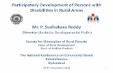 Participatory Development of Persons with Disabilities in ...chai-india.org/wp-content/uploads/2012/12/SERP.pdf · Finance Strategies 1 Mr. P. Sudhakara Reddy ... (Software will also