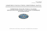 UFC 1-300-02 Unified Facilities Guide Specifications … FACILITIES GUIDE SPECIFICATIONS (UFGS) ... UNIFIED FACILITIES GUIDE SPECIFICATIONS (UFGS) FORMAT STANDARD: ... proprietary