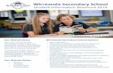 Wirreanda Secondary Schoolwirreandasecondary.sa.edu.au/wp-content/uploads/2018/05/Final-SIB... · school environment, ... metacognitive growth - providing a safe school environment,