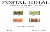 PH_1993_001 - POSTAL HIMALhimalaya.socanth.cam.ac.uk/collections/journals/postalhimal/pdf/PH... · 2 Pice 4 Pice 8 Pice 16 Plce THE ... Postal Himal: Mr. Leo Martyn Members: Mr. Christopher