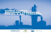 Global Climate DisClosure Framework For oil & Gas … · GlobAl ClimAtE DisClosurE FrAmEwork For oil AND GAs CompANiEs ... Goldman Sachs Research Estimates. GlobAl ClimAtE DisClosurE