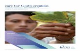 care for God’s creation - Catholic Relief Services ·  · 2017-07-13Care for God’s Creation is one of the seven principles of Catholic ... have been able to be understood and