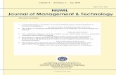 Journal of Management & Technology 1997- 4507... · Dr. Naveed Akhtar, Habib Ur Rehman, ... NUML Journal of Management & Technology Vol: 9, No: 2. ... (Barbuto et al., 2000).