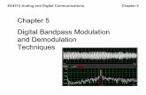 Chapter 5 Digital Bandpass Modulation and …silage/Chapter5SVU.pdfEE4512 Analog and Digital Communications Chapter 5 Chapter 5 Digital Bandpass Modulation and Demodulation Techniques