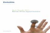 Tech Trends 2012 Elevate IT for digital business - ISACA · Tech Trends 2012 Elevate IT for digital business. ... Behind it is a simple truth: ... Mantis or Lithium reflect the broader