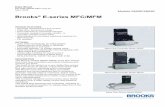 Brooks E-series MFC/MFM/media/brooks/documentation...Brooks® E-series MFC/MFM Mass Flow Sensor Model 5863E ... ”-18UNF 76 1/ 4 ”TUBECOMPR. 128 1/ 8 ”TUBECOMPR. 123 1/ 4 ...