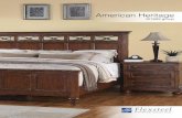 American Heritage - Find Your Furniturecatalog.findyourfurniture.com/img/collections/Wynwood/richmedia... · American Heritage is constructed of quality cherry and walnut veneers