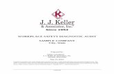 WORKPLACE SAFETY DIAGNOSTIC AUDIT SAMPLE … ·  · 2018-01-25the OSHA Workplace Safety Diagnostic Audit conducted by J. J. Keller & Associates, Inc. (J. J. Keller ... With 19 categories