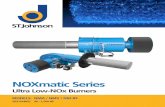 NOXmatic Series - Johnson Burners Series Ultra Low-NOx Burners MODELS: NMA / NMV / NM-RF SIZE RANGE: 40 - 1,500 HP RUGGED INDUSTRIAL DESIGN ` SUPERIOR HOUSING Cylindrical windbox design