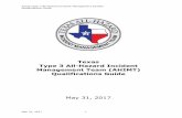 Texas Type 3 All Hazards Incident Management Systemticc.tamu.edu/Documents/IncidentResponse/AHIMT/Texas_AH_Type_3...PTB Position Task Book RESL Resources Unit Leader SITL ... performance