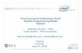 The Concurrent Collections (CnC) Parallel …vs3/PDF/CnC-tutorial.pdfThe Concurrent Collections (CnC) Parallel Programming Model Tutorial Kathleen Knobe – Intel Vivek Sarkar –