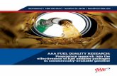 Fuel Quality Report - AAA · AAA FUEL QUALITY RESEARCH: Proprietary research into the effectiveness of fuel additive packages in commercially-available gasoline AAA National | 1000