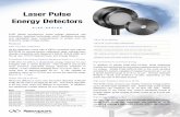 Laser Pulse Energy Detectors - Newport Corporation · Laser Pulse Energy Detectors † Up to 46 mm aperture ... High Laser Repetition Rate Up to 25 kHz The 919E series sensors can