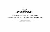 CUDL GAP Program Producer Procedure Manual Procedure Manual - 10.01... · CUDL GAP Program Producer Procedure Manual ... Guaranteed Asset Protection Program Producer ... 701 Waterford