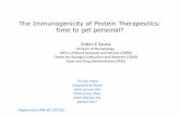 Immunogenicity of Protein Therapeutics: time to get …€¦ ·  · 2011-10-12their DNA sequence by a single nucleotide base ... F8 gene structure, the I22I and the synthesis of