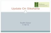 Update On Sikshana - Amazon Web Services · o Dr. Ashoka Gurudas o K.K. Subramaniam o Gayathri Parthasarathy . Team . Location •On the map, mark location(s) where the organization