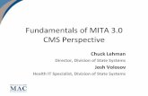 Fundamentals MITA CMS Perspective - Medicaid.gov · Revised business process model ... Business Architecture 3.0. 5. 6. Business Areas and Processes • Expansion of Business Process