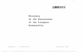 LIBRARY - Archive of European Integrationaei.pitt.edu/80237/1/BUL477.pdf · LIBRARY DECEMBER 1968 . ... Assistant Director-General Fernand BRAUN Directorate B, delete: Administrative