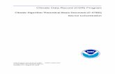 Climate Algorithm Theoretical Basis Document ( C … Data Record (CDR) Program Climate Algorithm Theoretical Basis Document ( C-ATBD) Sea Ice Concentration CDR Program Document Number: