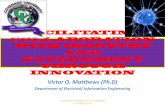 Victor O. Matthews (Ph.D) - Covenant Universityeprints.covenantuniversity.edu.ng/6794/1/CU_Advance16-Facilitating... · "Innovation is the lifeblood of any organization. Without it,