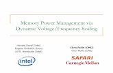 Memory Power Management via Dynamic Voltage/Frequency Scalingusers.ece.cmu.edu/~omutlu/pub/fallin_icac11_talk.pdf ·  · 2011-06-26Memory Power Management via Dynamic Voltage/Frequency
