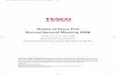 Notice of Tesco PLC Annual General Meeting 2008 - Investisfiles.investis.com/tesco/ar/pdfs/20080501_FINAL_printers_212587... · Notice of Tesco PLC Annual General Meeting 2008 11.00