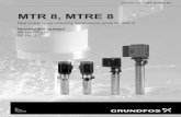 Immersible pumps 60 Hz NEMA 50 Hz IEC - Grundfos … DATA BOOKLET ... Immersible pumps 60 Hz NEMA 50 Hz IEC ... MTRE 8 Performance curves and technical data 2. Performance curves and