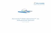Acronis® Disk Director® 11 Advanced Serverdl.acronis.com/u/pdf/ADD11AS_userguide_en-US.pdf · Table of contents 1 Introducing Acronis® Disk Director® 11 Advanced.....6 2 Acronis