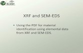 XRF and SEM-EDS - The International Centre for Diffraction ... and SEM-EDS.pdf · XRF and SEM‐EDS Why? Scientists have long recognized that using multiple observations of a specimen