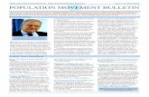 Issue 1 • 22 March 2016 POPULATION MOVEMENT BULLETIN · careful analysis; Afghan population movement is not exclusive- ... The Population Movement Bulletin, ... amount of media