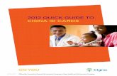 2012 QUICK gUIDE TO CIgNA ID CARDS QUICK gUIDE TO CIgNA ID CARDS ... HealthCare of XXXX, Inc. ... bp “Away From Home Care” indicates the patient has