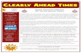 SUMMER Clearly Ahead Development EDITION 2017 … 2017 Newsletter.pdf · Clearly Ahead Development ... helps buy presents for families in need during the Christmas season ... they