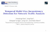 Temporal Multi-View Inconsistency Detection for Network ...houpingx/papers/ · Temporal Multi-View Inconsistency Detection for Network Traffic Analysis WWW’15 Florence, Italy Houping