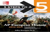5 STEPS TO A - mhprofessionalresources.com · 5 STEPS TO A 5 AP European History ... 8 The Renaissance, 1350–1550 57 ... Answers and Explanations 107 13 Social Transformation and